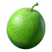 dramatic abstract Lime Fruit Green Color Isolated exclusive png