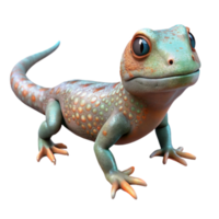 serene artistic Lizard Camouflaged Transparent Background original png