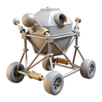 serene abstract Lunar Module Landing Gear Isolated png