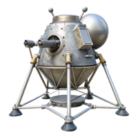 extraordinary modern Lunar Module Landing Legs Extended Isolated Image exclusive png