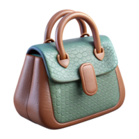 vibrant modern Luxury Handbag Top Handle Top View Cutout exclusive png