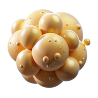 beautiful modern Macro Shot of Beer Bubbles Transparent Background genuine png