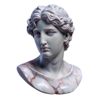 extraordinary contemporary Marble Statue Realistic Form Cutout high resolution png