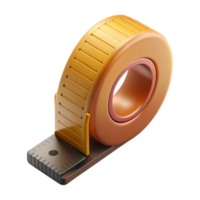 elegant vintage Measuring Tape Metric Units Isolated on Transparent Background png