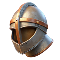 stunning creative Medieval Knight Helmet Side Angle Isolated high resolution png