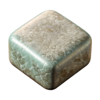 extraordinary modern Meditation Cushion Square Shape with Transparent Background premium png