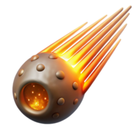 dramatic creative Meteor Shower with Radiant Point Cutout with Multiple Streaks professional png