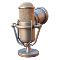magnificent modern Microphone Studio Condenser Isolated on White Background exclusive png