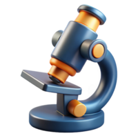 extraordinary rustic Microscope Side View with Detailed Lens Cutout professional png