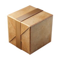 extraordinary abstract Minimalist Cardboard Box Design Isolated Front View premium png