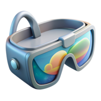 impressive rustic Modern Ar Glasses with Thin Frame Isolated authentic png