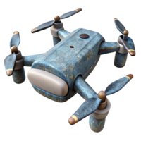 extraordinary rustic Modern Drone Design Cutout Isolated authentic png