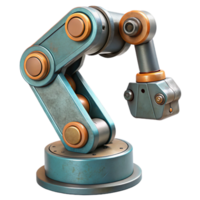 extraordinary creative Modern Robotic Arm Front View Isolated Element authentic png