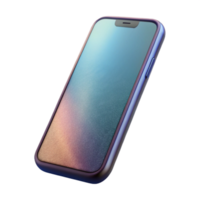 serene classic Modern Smartphone Side View Isolated with Shadow png