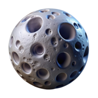 dramatic rustic Moon Photography Scene with Craters Cutout high quality png