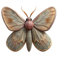 wonderful abstract Moth Wings Closed Cutout high resolution png