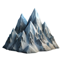 beautiful contemporary Mountain Range Silhouette on Transparent Background original png