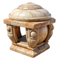 elegant modern Museum Artifact Ancient Culture Transparent Background high quality png