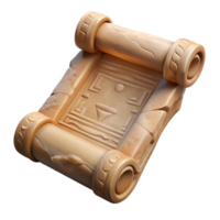 beautiful creative Museum Artifact Ancient Script Transparent Background high quality png