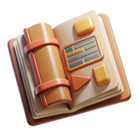magnificent abstract Museum Guidebook Informative Text Transparent Background detailed png