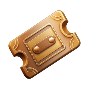 magnífico vintage museu bilhete vintage Projeto isolado Alto resolução png