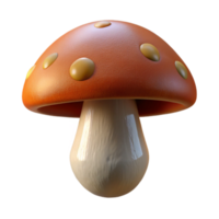 magnificent rustic Mushroom Transparent Background Brown Cap authentic png