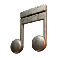 serene rustic Natural Symbol Music Notation Transparent Background Cutout authentic png