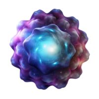 impressive creative Nebula Bright Center Dark Edges Transparent Background high resolution png
