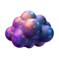 impressive rustic Nebula Cloud Cutout with Vivid Colors high resolution png