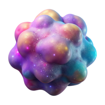 extraordinário minimalista nebulosa colorida nuvem formação transparente fundo profissional png