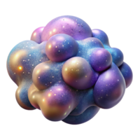 impressive vintage Nebula Gases Cutout with Colorful Swirls high quality png