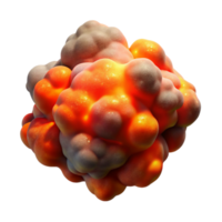 magnificent traditional Nebula Red and Orange Gas Clouds Transparent Background authentic png
