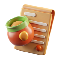 vibrant abstract Nutrition Label Food Information Cutout detailed png