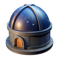 stunning rustic Observatory Dome with Night Sky png