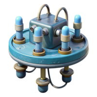 extraordinary creative Oceanographic Sensor Array Cutout with Wiring Detail authentic png