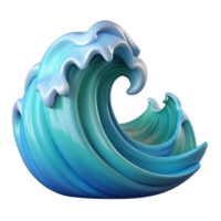 dramatic creative Ocean Wave Cresting Element high quality png