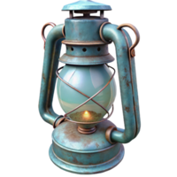 magnificent artistic Old Lantern Front View Transparent Background png
