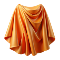 magnificent rustic Orange Fabric Drape Soft Lighting Cutout high resolution png