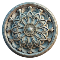 stunning abstract Ornate Ceiling Rose Cutout Intricate Design Isolated original png