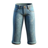 magnificent traditional Pair of Jeans Front View with Transparent Background professional png