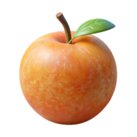 serene vintage Peach Fruit Orange Color Transparent Background authentic png