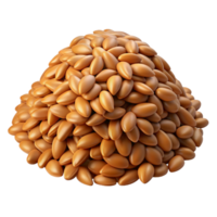 magnificent traditional Pile of Malt Grains Isolated on Transparent Background premium png