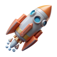 beautiful vintage Pixel Art Spacecraft Launching Into Space Cutout high resolution png