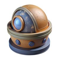 wonderful creative Planetarium Projector Cutout with Dome Projection authentic png