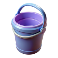 magnificent rustic Plastic Pail with Handle Isolated Transparent Background original png