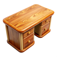 magnificent abstract Polished Maple Wood Desk Top View genuine png