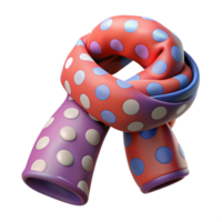magnificent rustic Polka Dot Scarf with Transparent Background original png