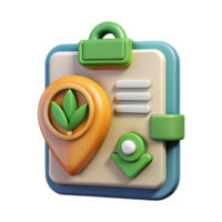 magnificent abstract Precision Farming Data Collection Icon Isolated png
