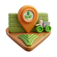wonderful abstract Precision Farming Technology Icon Set Line Style Isolated Element detailed png