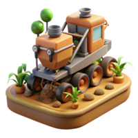 serene classic Precision Farming Tools Collection Transparent premium png